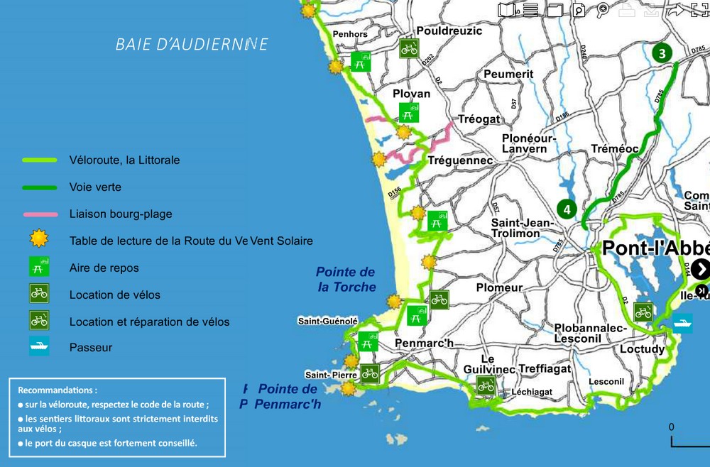 Carte veloroute